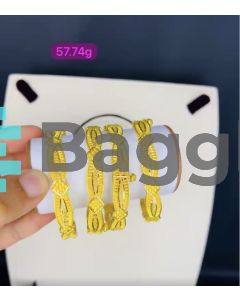 57.74 GRAMS - 21 KARAT - TRUST JEWELRY 