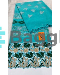 BG 483 - FLORAL LACE - NAVYA GALERIE