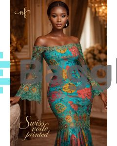 BAG 870 - SWISS VOILE PRINTED - NUEVA FASHION