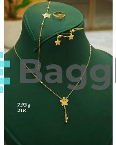 7.93 GRAMS - 21 KARAT - TRUST JEWELRY 
